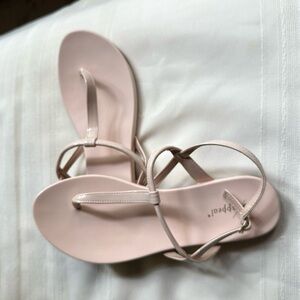 Xappeal Women's Light Pink Strappy Sandals